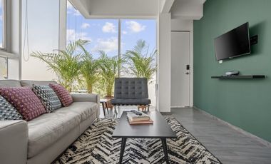 PENTHOUSE CON TERRAZA PRIVADA EN ROMA NORTE