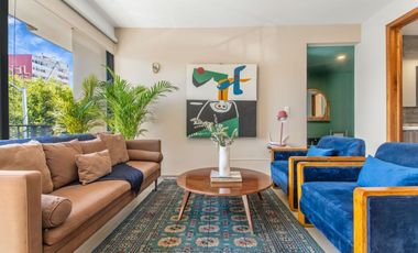 DEPARTAMENTO DE LUJO AMUEBLADO - ROMA NORTE