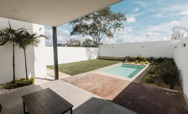 VENTA DE CASAS EN PRIVADA ARBELIA, UBICADAS EN CONKAL,YUCATÁN