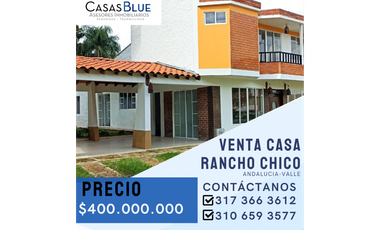 SE VENDE CASA EN ANDALUCA VALLE RANCHO CHICO