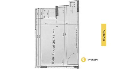 Venta local Rosario centro río