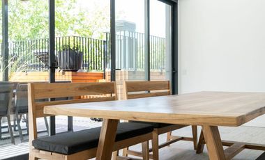 Tigre frente al rio, amplio departamento a estrenar, venta financiada, 2 ambientes c/parrilla