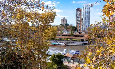 Tigre frente al rio, amplio departamento a estrenar, venta financiada, 2 ambientes c/parrilla