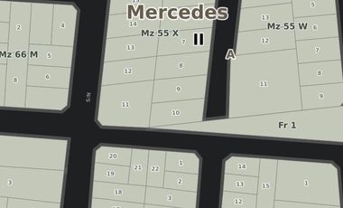 Terreno en venta - 400mts2 - Mercedes