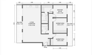 Venta Departamento pozo 3 ambientes