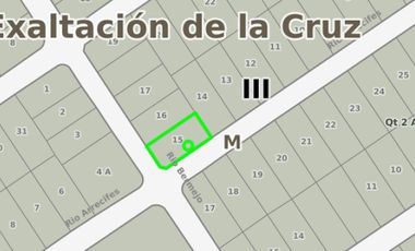 Terreno en venta - 800Mts2 - Exaltación de La Cruz