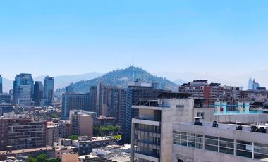 Departamento en arriendo c/ estacionamiento en Centro Histórico de Santiago