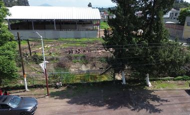 TERRENO COMERCIAL EN RENTA FRENTE A FRACC. VALLE DEL MOLINO, TEXCOCO!!