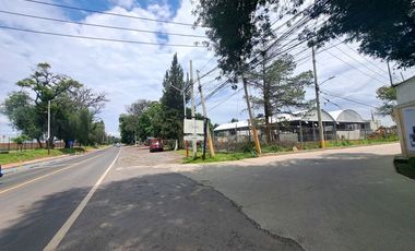 TERRENO COMERCIAL EN RENTA FRENTE A FRACC. VALLE DEL MOLINO, TEXCOCO!!