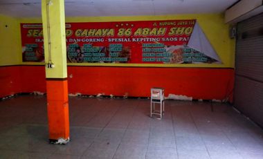 Disewakan Ruko Raya Kupang ex Rumah Makan