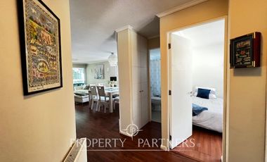 Impecable departamento amoblado en piso 3, Barrio golf vista al golf