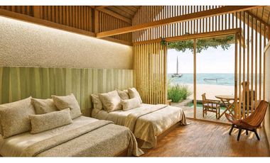 CABAÑAS EN VENTA FRENTE AL MAR