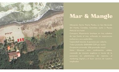 CABAÑAS EN VENTA FRENTE AL MAR