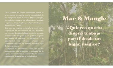 CABAÑAS EN VENTA FRENTE AL MAR