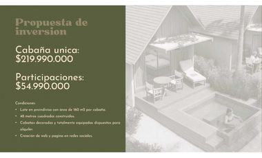 CABAÑAS EN VENTA FRENTE AL MAR