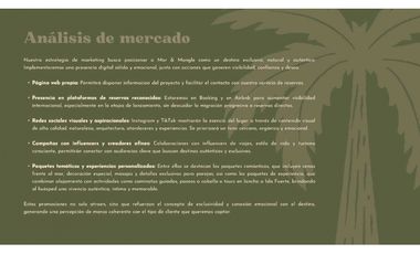 CABAÑAS EN VENTA FRENTE AL MAR