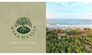 CABAÑAS EN VENTA FRENTE AL MAR