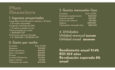 CABAÑAS EN VENTA FRENTE AL MAR