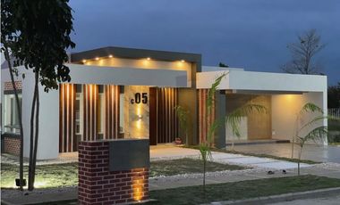 VENDE CASA SOBRE PLANOS EN CONJUNTO CAMPESTRE CERCA DE MONTERIA