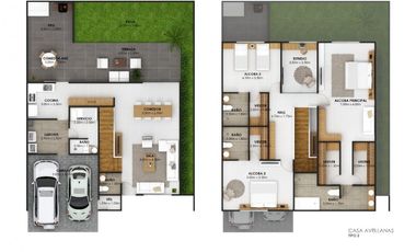 CASA PARA ESTRENAR EN CONJUNTO CERRADO AVELLANA