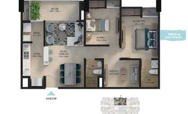 OFERTA APARTAMENTO PARA ESTRENAR CERCA AL NUEVO C.C. SOLAR PLACE