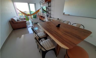 APARTAMENTO EN VENTA O ARRIENDO AMOBLADO B/ EL RECREO