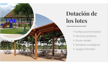 LOTES URBANOS EN VENTA EN SAN ANTERO CORDOBA