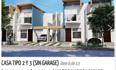 CASAS SOBRE PLANOS EN VENTA EN LA MARGEN IZQUIERDA DE MONTERA