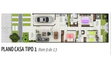 CASAS SOBRE PLANOS EN VENTA EN LA MARGEN IZQUIERDA DE MONTERA