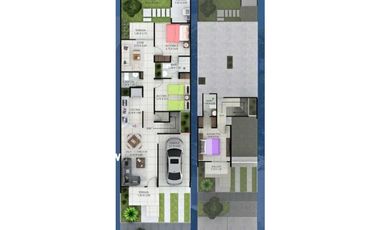 CASAS SOBRE PLANOS EN VENTA EN LA MARGEN IZQUIERDA DE MONTERA