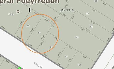 Chalet sobre lote de 270m2 (zonif r4) en La Perla