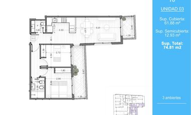 Departamento en  Av.Cramer 2725