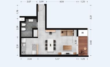 Departamento en Venta, Granadero Baigorria. Botania.