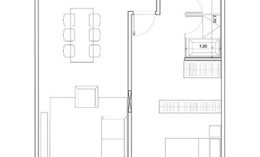 Departamento 2 ambientes en Venta en Lomas de Zamora Oeste