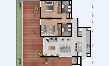 Departamento en Venta, Granadero Baigorria. Botania.