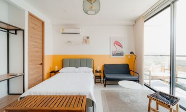 EN VENTA APARTASUITE AMOBLADO EN POZOS COLORADOS