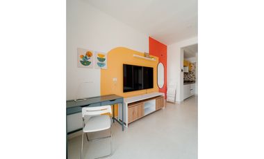 EN VENTA APARTASUITE AMOBLADO EN POZOS COLORADOS