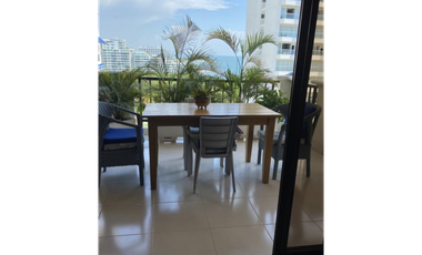 VENTA DE APARTAMENTO RESIDENCIAL EN PRIMERA LINEA DE PLAYA - VT128