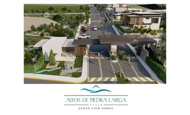 Venta de lotes con vista al mar Urbanizacion Altos de Piedra Larga
