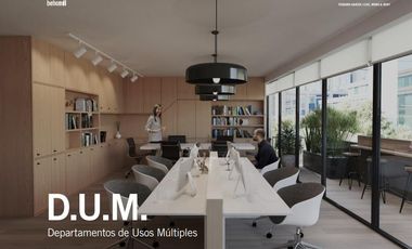 Venta Monoambiente apaisado divisible en pozo en Las Cañitas Teodoro Garcia