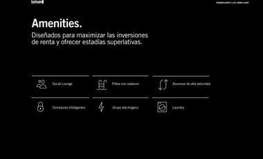 Venta Monoambiente apaisado divisible en pozo en Las Cañitas Teodoro Garcia