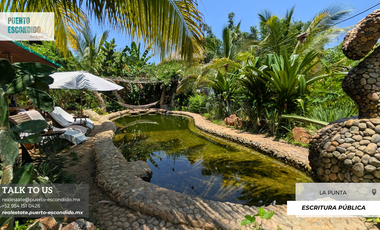 Eco-Retiro con 12 Habitaciones en la Punta!