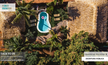 Casa Tropical con Alberca y Guesthouse