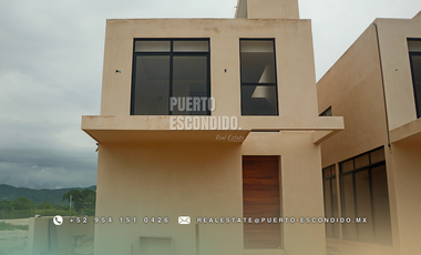Moderna Casa de 3 Recámaras con Amenidades en Playa Palmarito