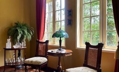 CASA  AMUEBLADA  EN TAPALPA ESTILO VICTORIANO EN HACIENDA SAN FRANCISCO