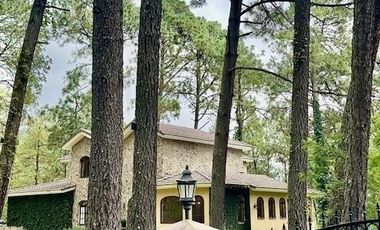 CASA  AMUEBLADA  EN TAPALPA ESTILO VICTORIANO EN HACIENDA SAN FRANCISCO