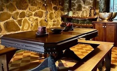 CASA  AMUEBLADA  EN TAPALPA ESTILO VICTORIANO EN HACIENDA SAN FRANCISCO