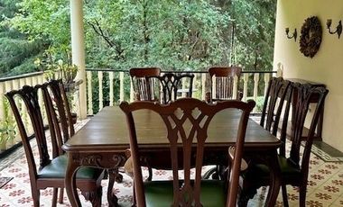 CASA  AMUEBLADA  EN TAPALPA ESTILO VICTORIANO EN HACIENDA SAN FRANCISCO