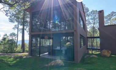 CABAÑA AMUEBLADA  EN BOSKANIA EN  ATEMAJAC DE BRIZUELA, JAL.