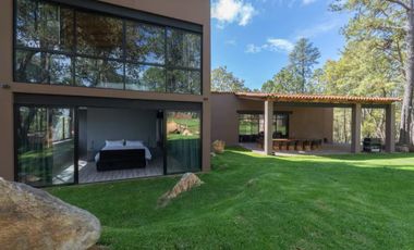 CABAÑA AMUEBLADA  EN BOSKANIA EN  ATEMAJAC DE BRIZUELA, JAL.